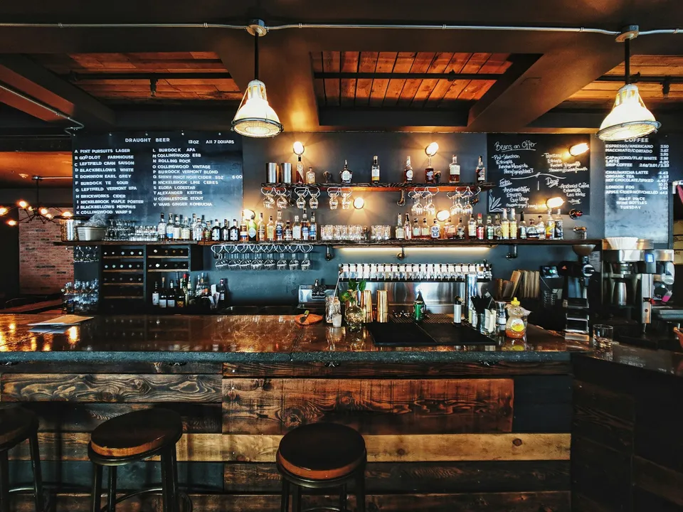 The main bar