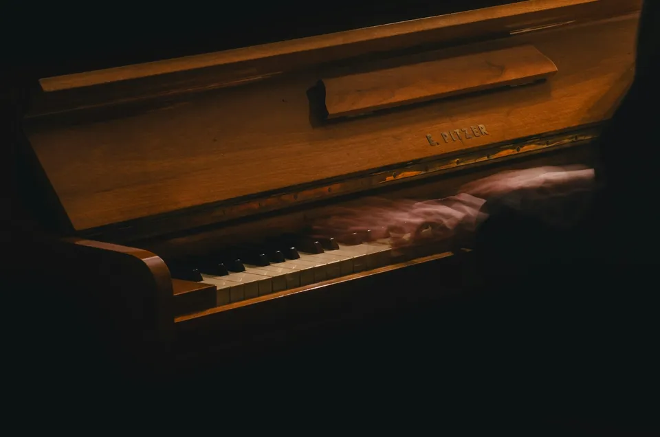 The Bösendorfer mid-recital