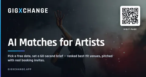 GigXchange Smart Match for artists