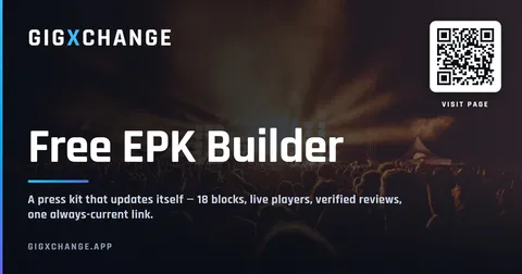 EPK Builder — GigXchange