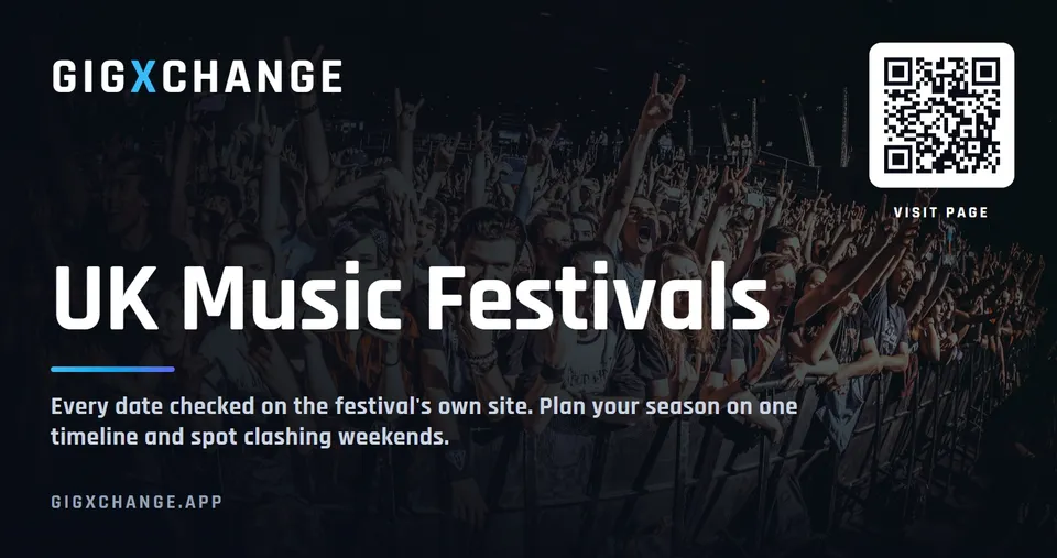 UK Festivals — GigXchange