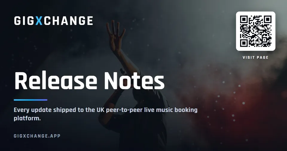 Releases — GigXchange