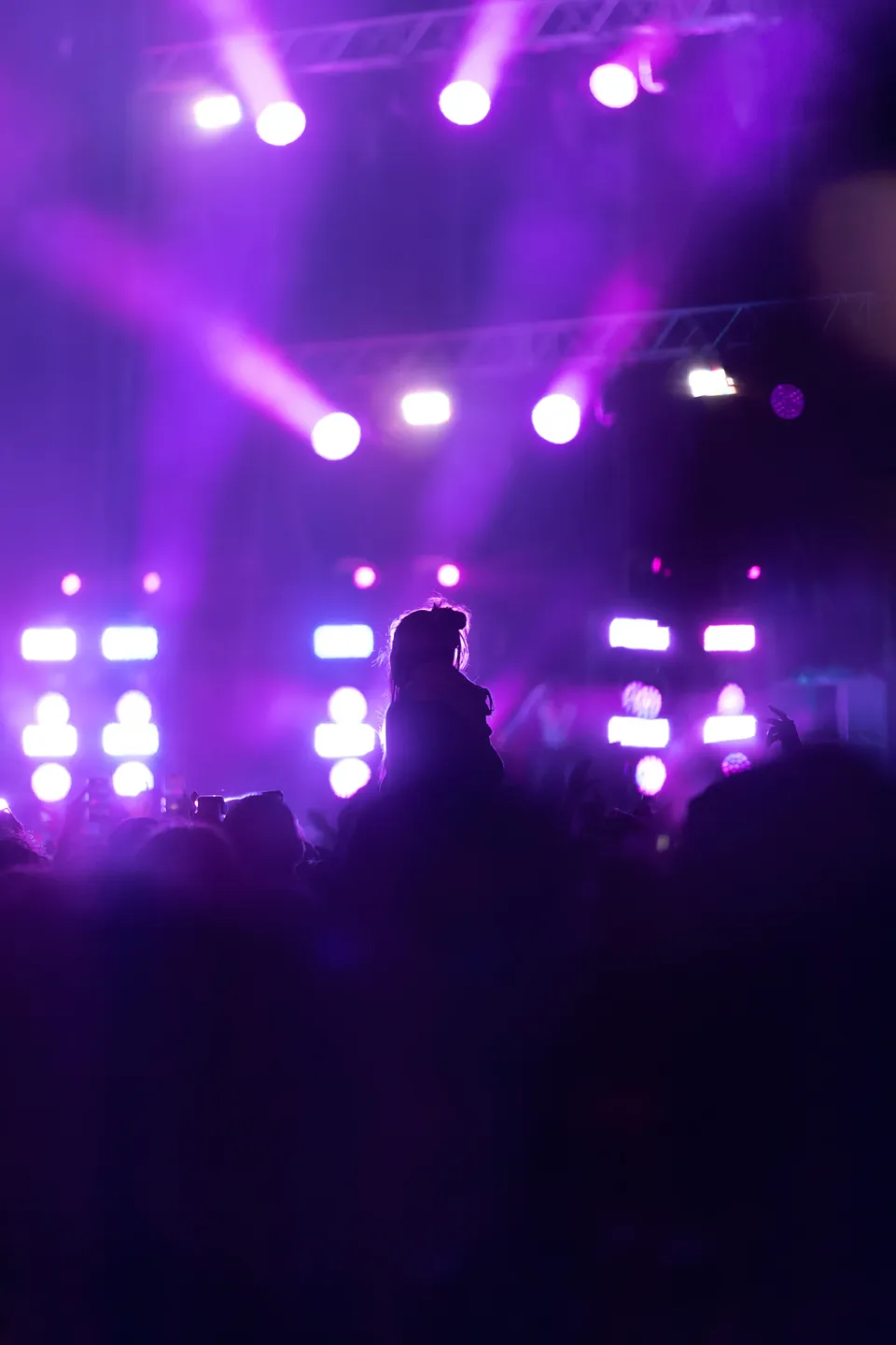 Purple haze at Beacons Festival