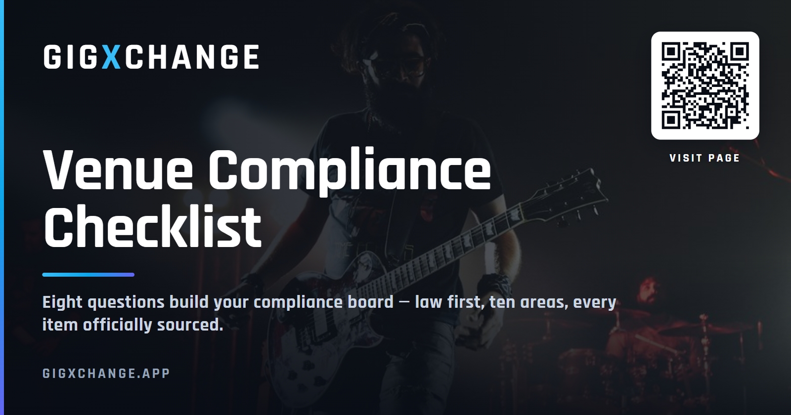 Compliance Checklist — free GigXchange tool