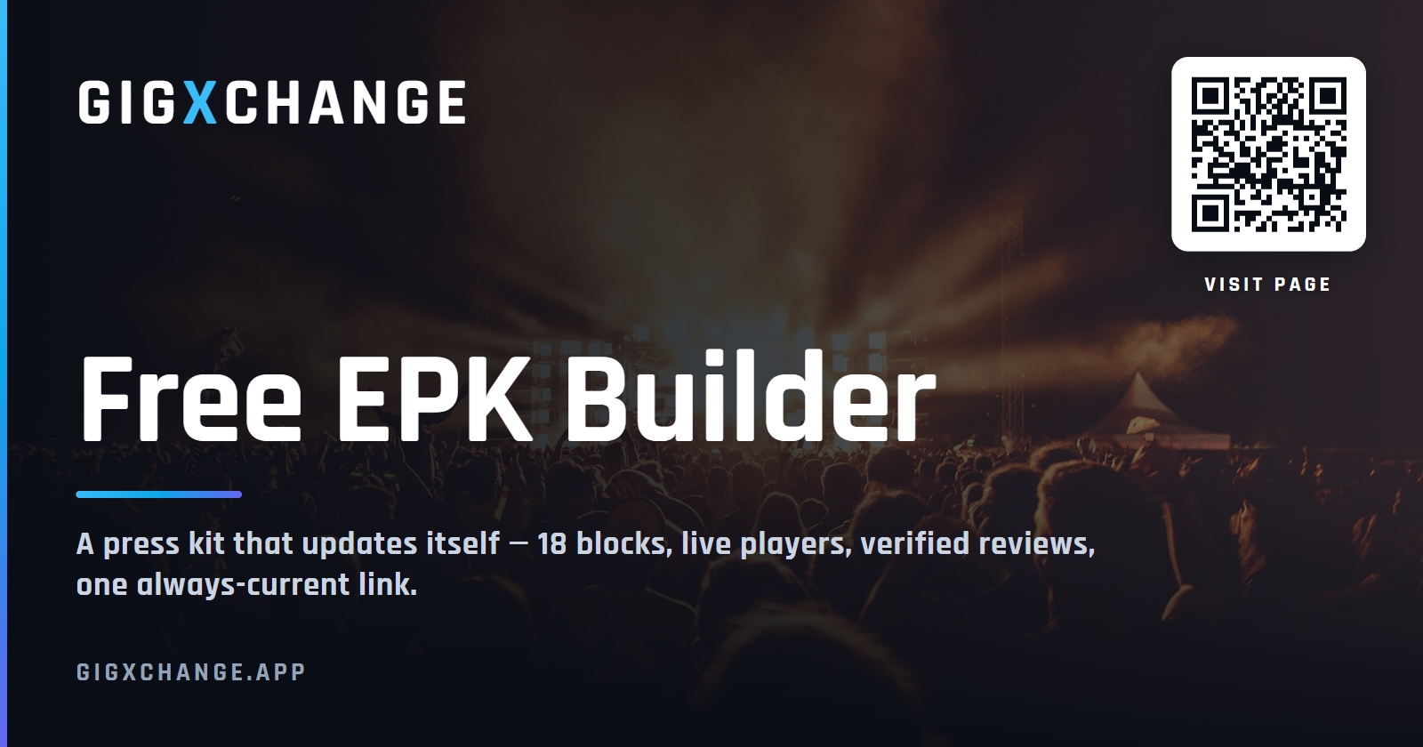 GigXchange EPK builder