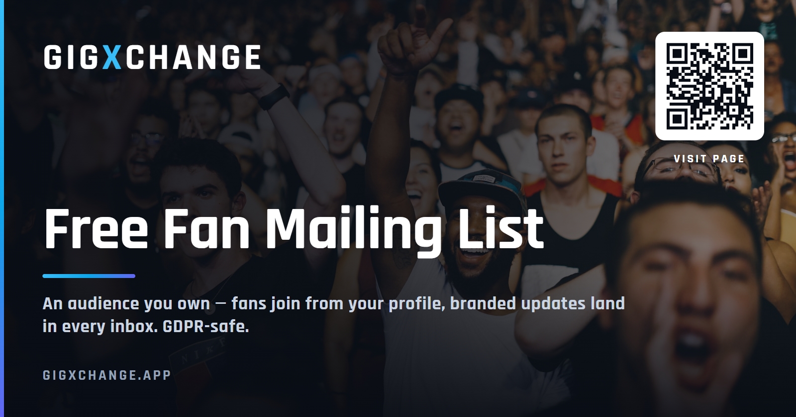 Fans & Mailing List — GigXchange