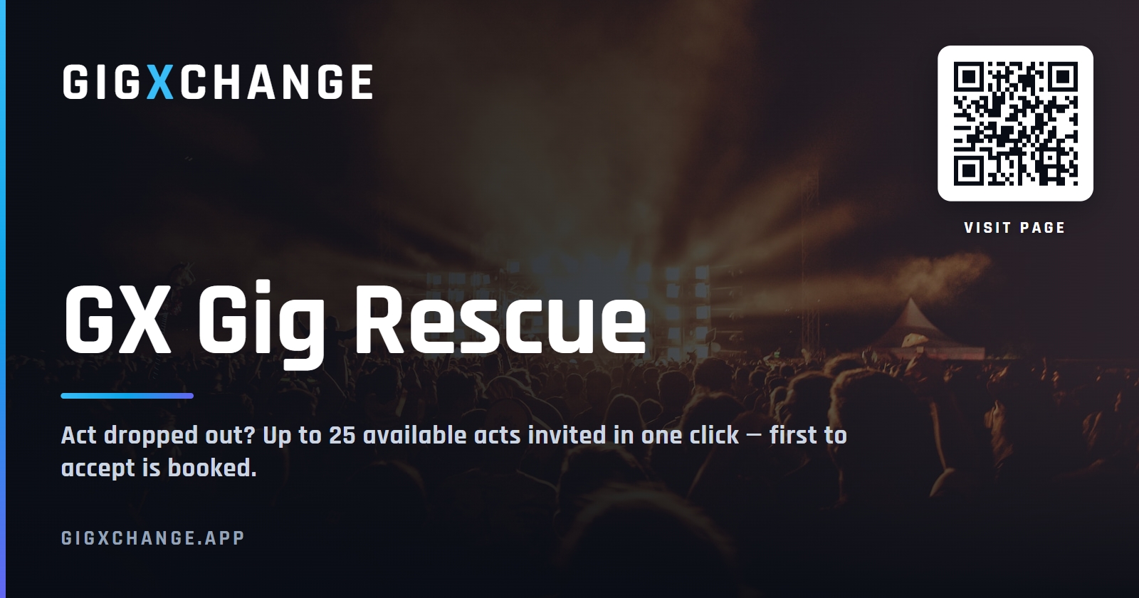 GX Gig Rescue — GigXchange