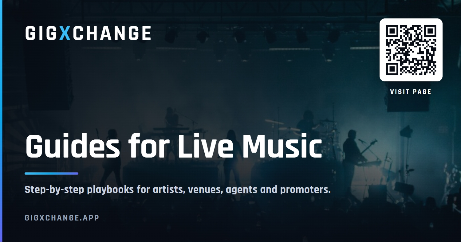 GigXchange quick-start booking guides
