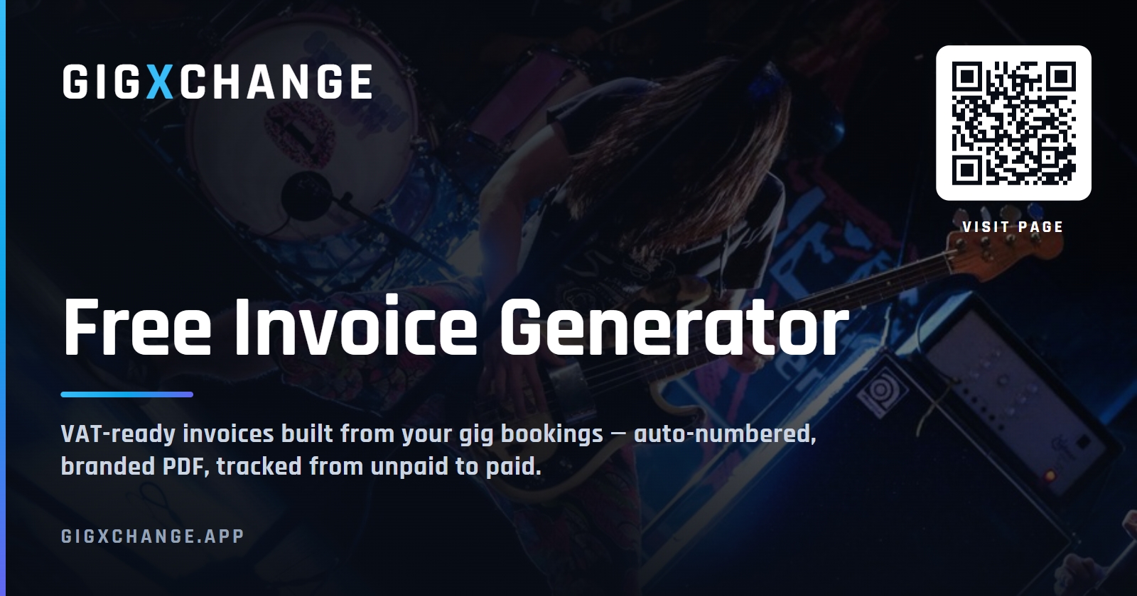 Invoice Generator — GigXchange