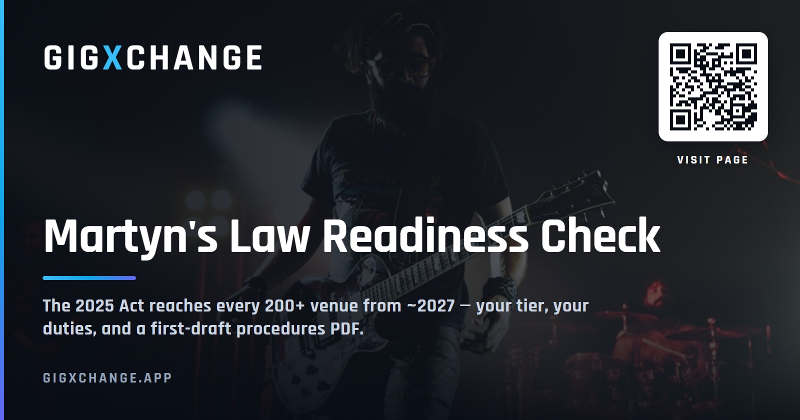 Martyn's Law — GigXchange