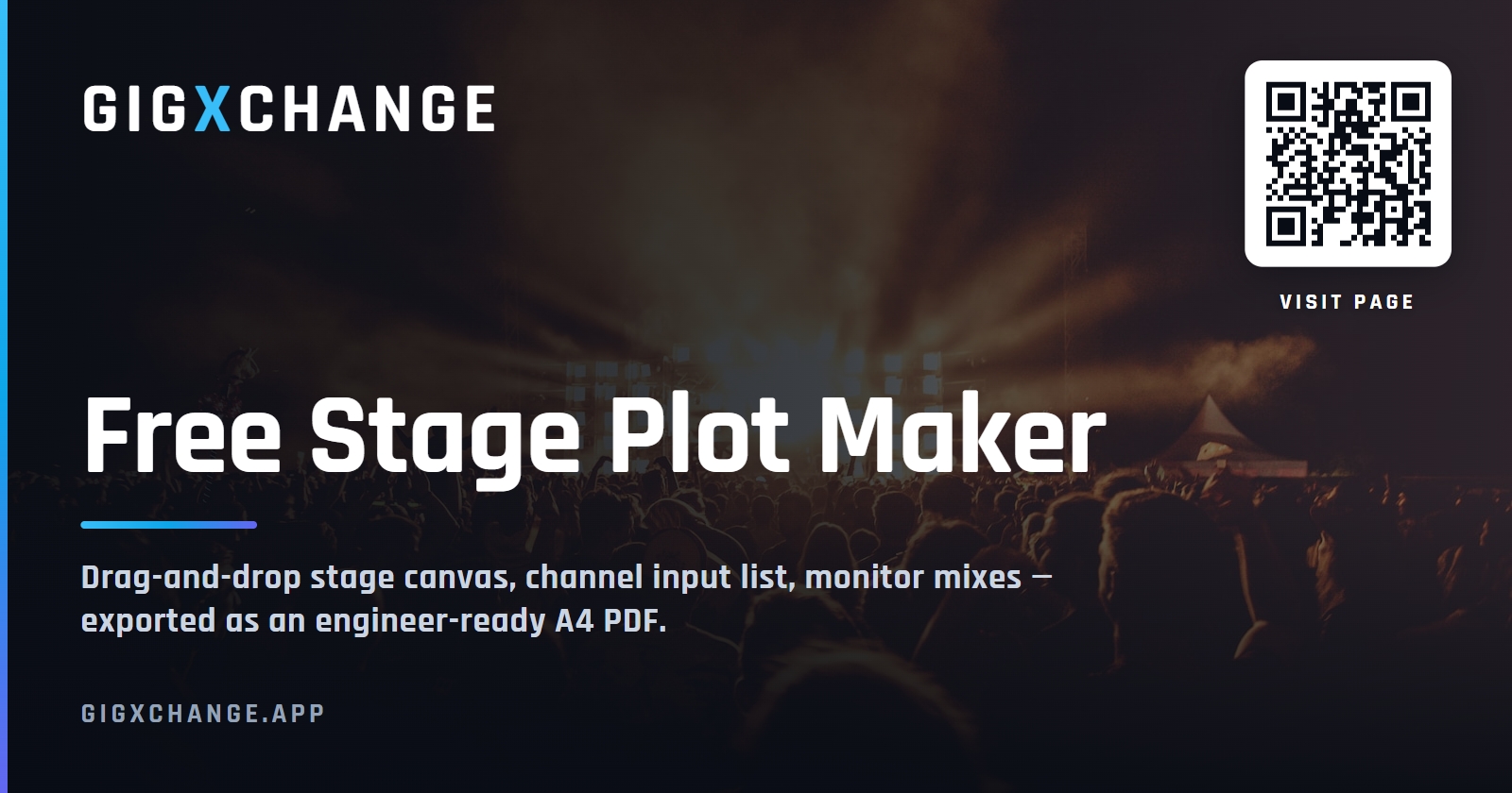 Stage Plot Maker — GigXchange