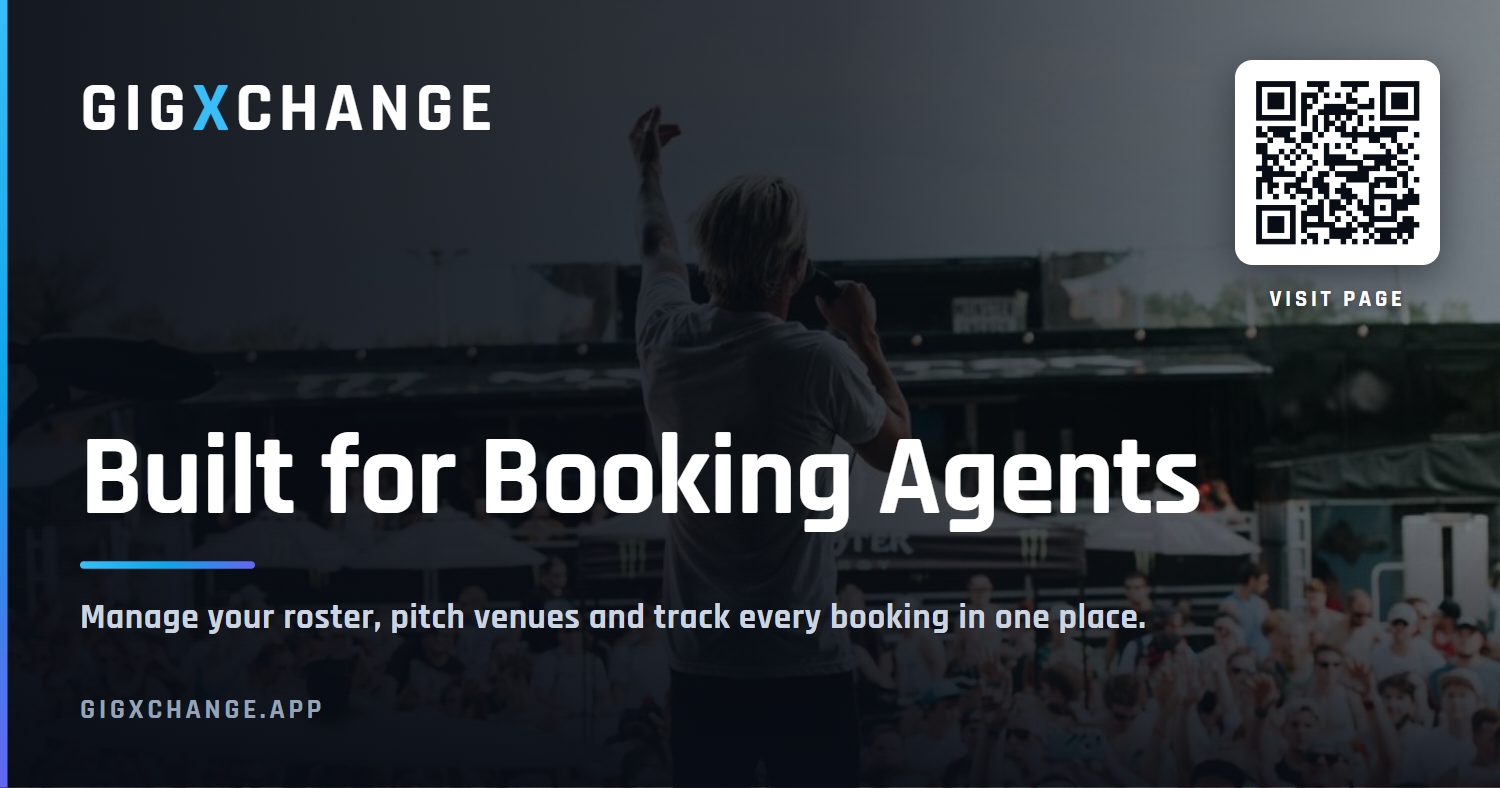 GigXchange for agents and promoters