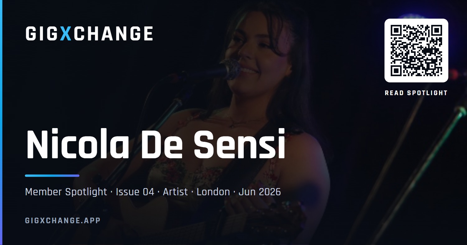 Nicola De Sensi — GigXchange Member Spotlight