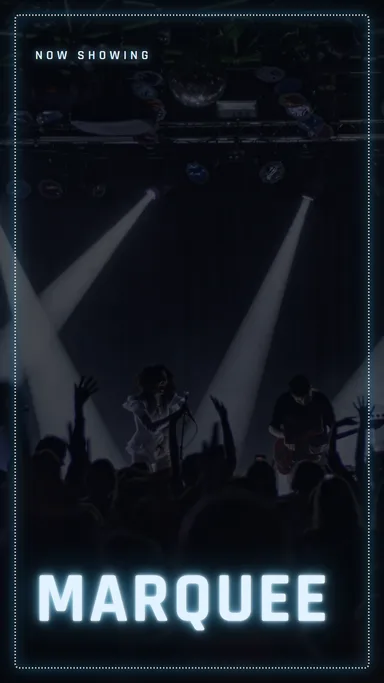 Live tour page — the Marquee look, as a member's own visitors see it